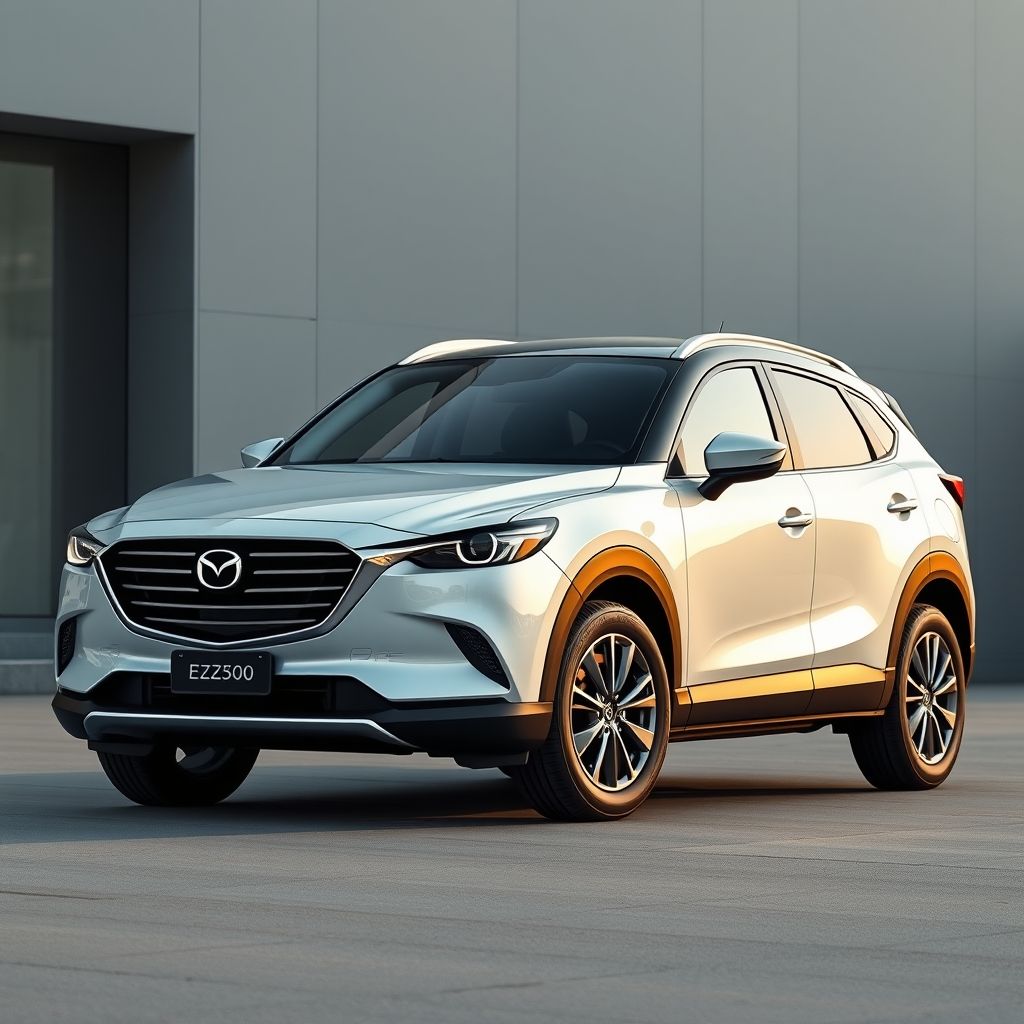 จับตา! Mazda EZ60 SUV ไฮบริด ใกล้เปิดตัวสู่ตลาดจีน